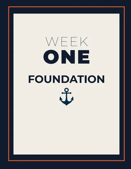 Guide page: Week One: Foundation